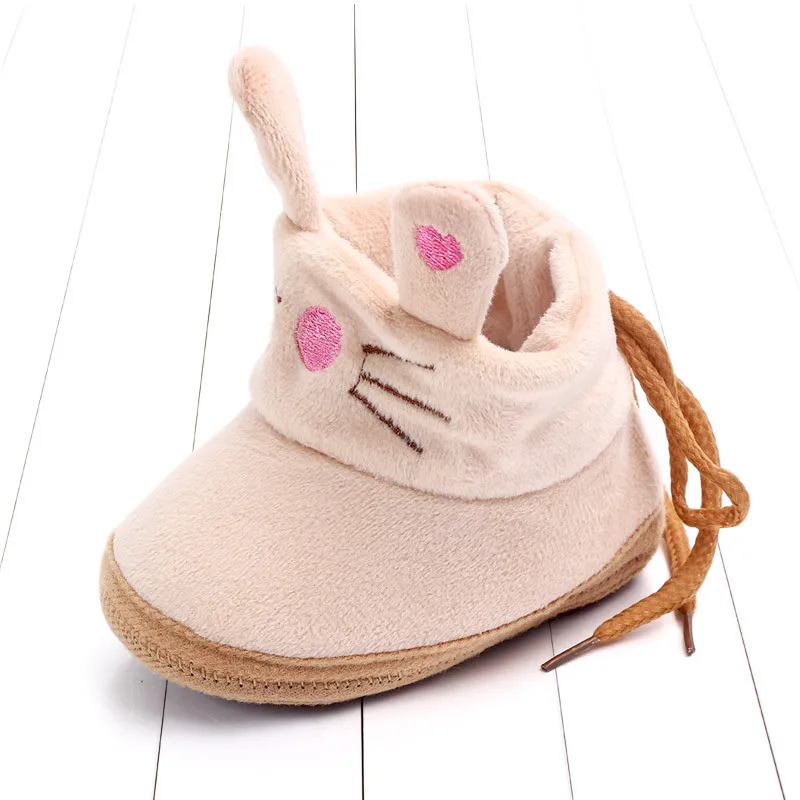 Indoor First Walkers Baby Shoes Cotton Anti-slip Booties Winter Wammer Baby Girl Boy Shoes Newborn Slippers Footwear Booties (34)