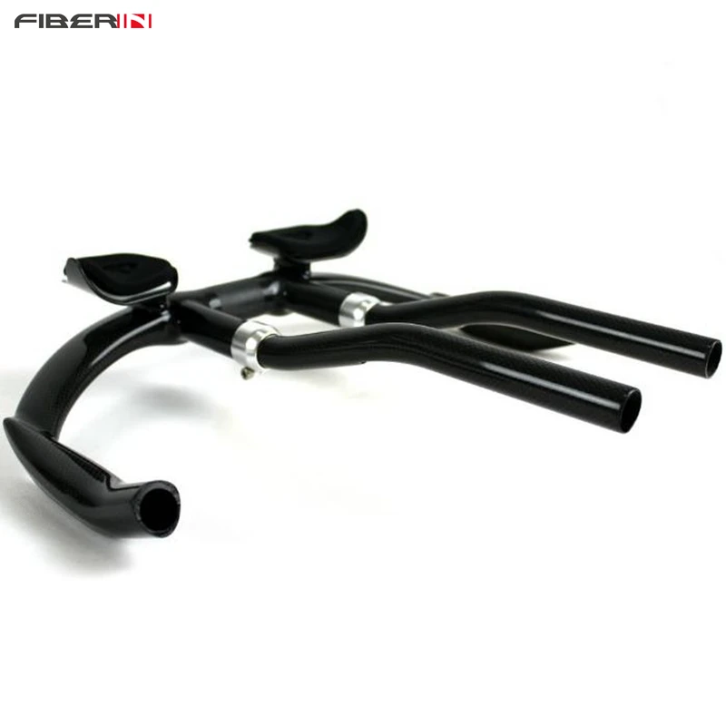 

Free shipping TT carbon handle bar Integrated carbon time trial handle bar 400mm TT bars