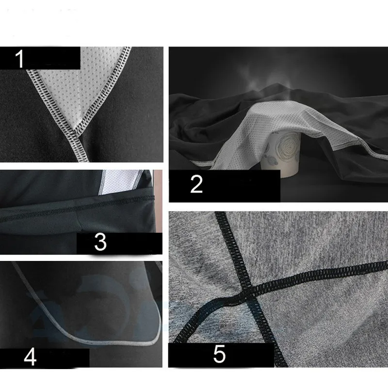 Men Warm Long Johns Winter Thermal Underwear Set Compression Tight Hot-Dry Technology Men's thermo underwear Suit 5
