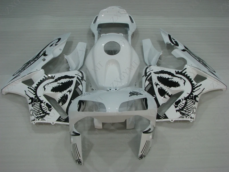 

Fairings CBR600 RR 2005 - 2006 White Black Motorcycle Fairing CBR 600 RR 2005 Full Body Kits CBR600 RR 06