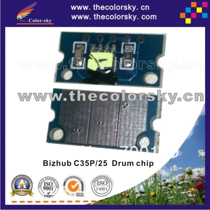 

(CZ-KMC35d) compatible reset drum chip for Konica Minolta Bizhub C35P C25 C35 C 35P 35 AOWGO3M bkcmy alibaba supplier