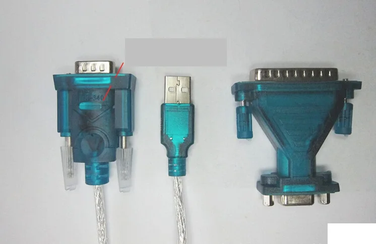 

100sets/lot 80cm USB 2.0 to RS232 Serial cable DB9/DB25 9pin to 25pin Adapter Computer Accessories Cable
