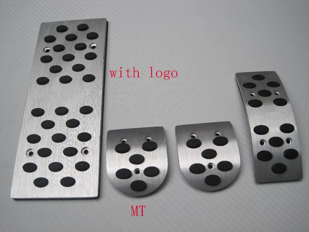 XYIVYG New Aluminium Alloy Fuel Petrol Clutch Brake Braking Pad Foot Pedal Rest Plate Set For Toyota RAV4 TRD MT With Logo XYIVYG New Aluminium Alloy Fuel Petrol Clutch Brake Braking Pad Foot Pedal Rest Plate Set For Toyota RAV4 TRD MT With Logo