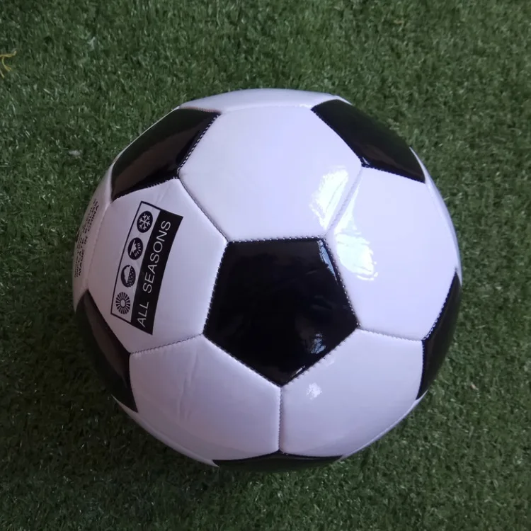 

Good Quality Machine Sewing football no.5 no.4 no.3 adult student competition training football Black White Pu Taito Power Goal
