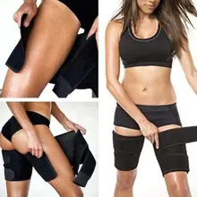 Для мужчин и женщин, формирователь ног, сауна, пот, бедра, калории, теплые, тонкие обертывания для похудения ног, жира, термо, неопрен, компрессионный массажный пояс