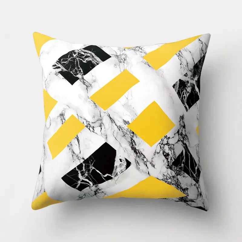 Geometric Printed Pillow Case Cover Square Decorative pillow set 45cm*45cm Polyester Pillowcase Home Decorative zara*women 1pcs