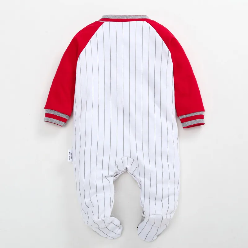 Seartist baby boy бейсбольный комбинезон для новорожденных Carters Footies Bebe Пижама боди костюм Одежда для маленьких мальчиков Одежда для мальчиков комбинезон 30