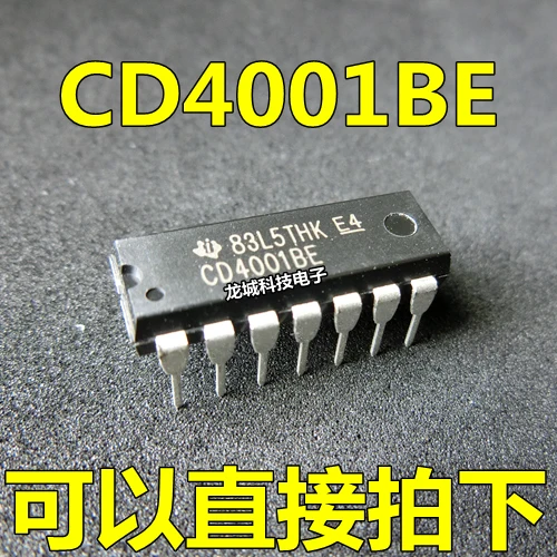 Новый CD4001BE DIP-14 CD4001 четыре 2-входа NOR gate | Обустройство дома