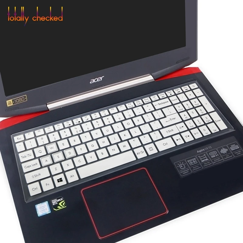Для acer деталь нитро-двигателя Himoto Redcat 5 AN515-42 AN515 42 AN515-52 AN515 42, 51, 52, модель 51ez 51by 791p 15,6 силиконовый чехол для клавиатуры для ноутбука Защитная крышка
