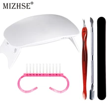 MIZHSE комплект инструментов для маникюра и педикюра Набор 6 Вт/36 Вт УФ/светодиодный светильник для отверждения лак для ногтей Набор для дизайна ногтей Nagellak набор комплектов