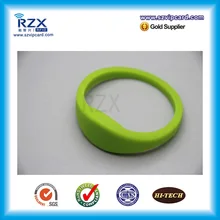 30 шт. черный зеленый 13.56Mkz силиконовый FM1108 RFID смарт-браслет для двери