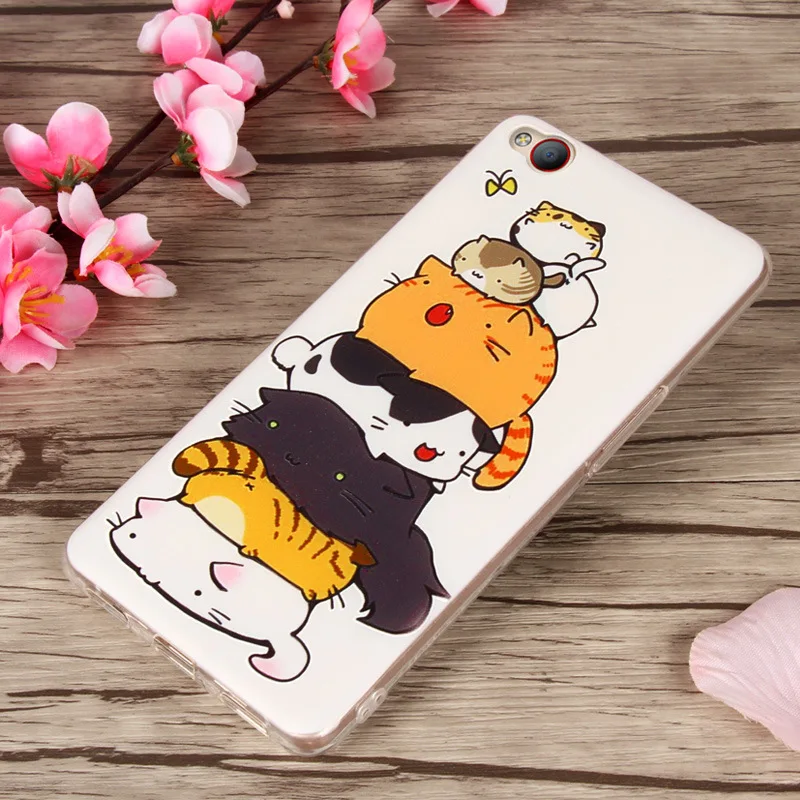 For ZTE Nubia N2 Case Cute Cartoon Cat Flower Soft TPU Silicone Case For Nubia M2 N2 Slim 3D Relief Full Protect Cover Bags Case (30)