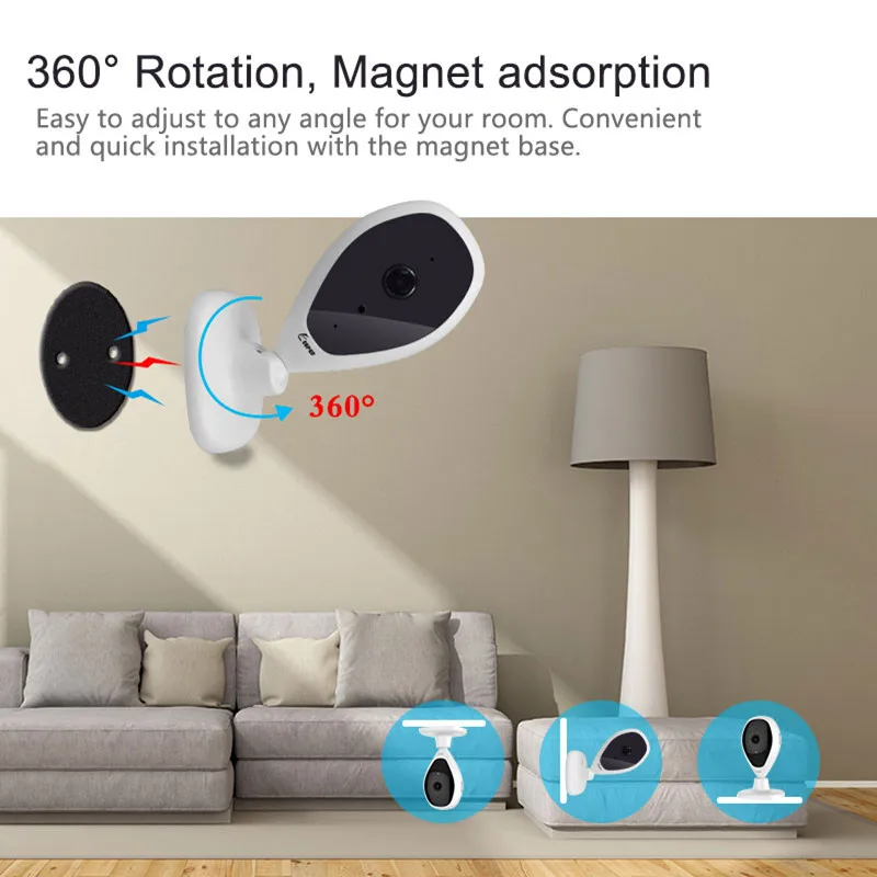 KEEPER HD 1080P di Sicurezza Domestica IP mini Macchina Fotografica Bidirezionale Audio Mini Macchi