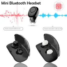 Бинауральные TWS спортивные наушники Беспроводная мини bluetooth-гарнитура с зарядным устройством настоящая двойная невидимая мини bluetooth-гарнитура