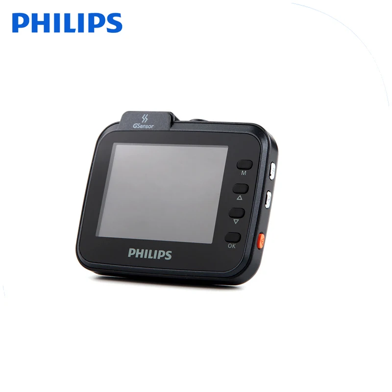 Автомобильный видеорегистратор Philips, Wi-Fi, g-сенсор, DVR камера, Full HD, видео рекордер с 1080 P, широкий угол, реальный Велоспорт, запись, каркордер