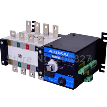 

125A Three phase 4P genset automatic transfer switch (ATS 125A)