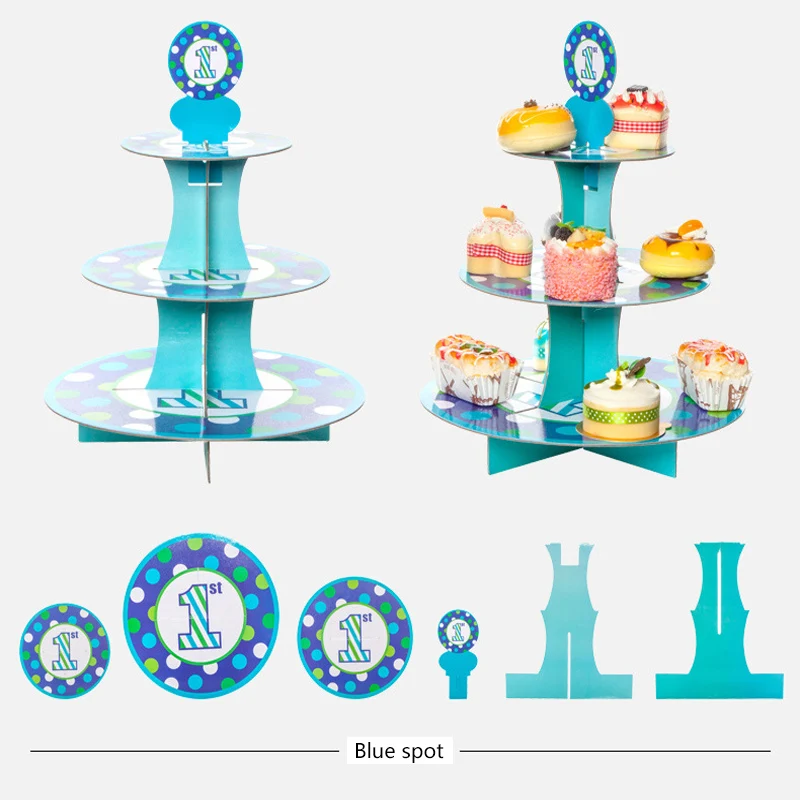 Diy Paper Cupcake Stand 3 Tier Cake Display Cupcake Dessert Holder