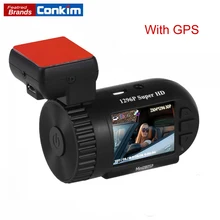 Conkim Dash Cam мини 0805 P автомобильный DVRs Авто рекордер 1296 P Автомобильная камера Full HD Pro конденсатор Скрытая Dashcam GPS видеорегистратор высокого разрешения камера
