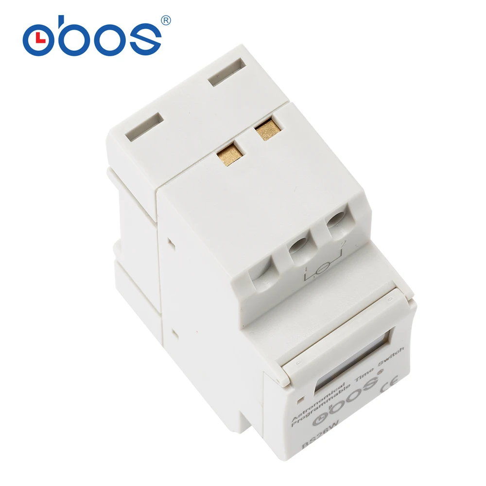 Astronomical Programmable time switch BS26W AC220V Programmable Digital Timer switch 16A Voltage selectable AC110V DC12V DC24V