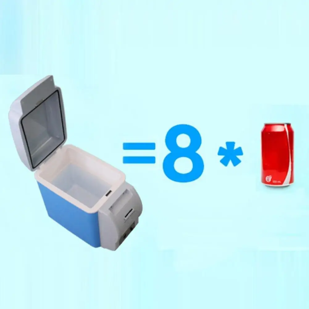 Портативный 7.5L mини 12В Автомобильный холодильник морозильная камера с двумя Применение домашнего путешествия автомобильный Автомобильный холодильник с двумя режимами Контроль температуры Dual-Применение
