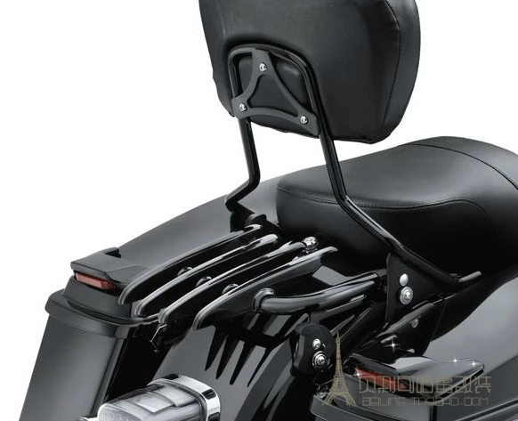 Хромированная/черная стелс багажная стойка для Harley Touring Street Glide Road King 09-16 запчасти