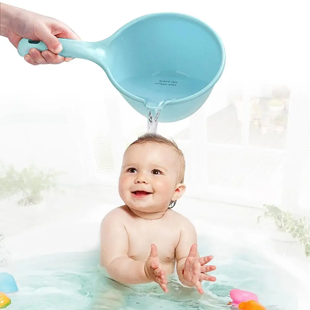 Baby Shower Tools Plastic Thickened Water Scoop Long handle Water Scoop