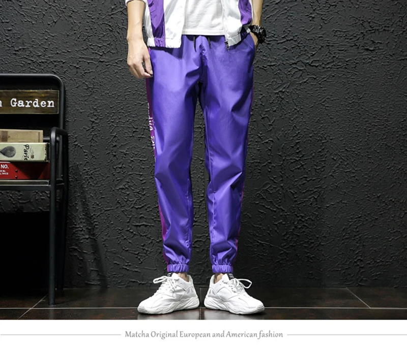 Harem Cargo Pants Men Streetwear Hip Hop Japan Style Trousers Male Khaki Loose Straight Pants  (32)