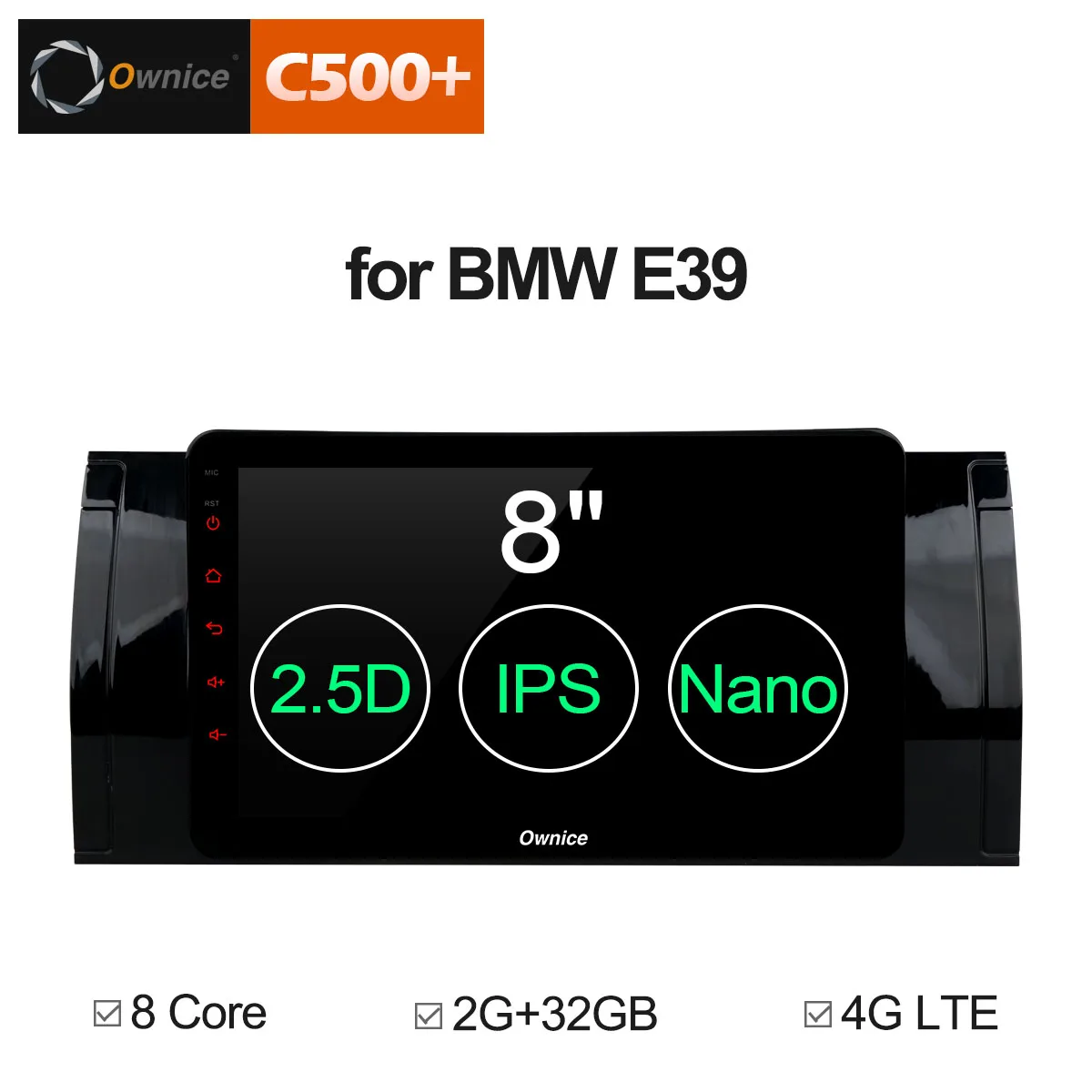 

Ownice C500+ G10 Octa core android8.1 Car Multimedia Player GPS Car DVD Player Autoradio for BMW/E39/X5/E53 radio dvd automotivo