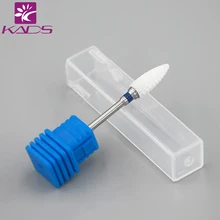 Sistema de desarrollo de CONOCIMIENTOS 5 unids/set 3/32 “Bala De Cerámica Broca Herramienta Polaco Del Arte Del Clavo De Cerámica Cabeza de Pulido Eléctrico Cortador de la Manicura de Uñas archivos