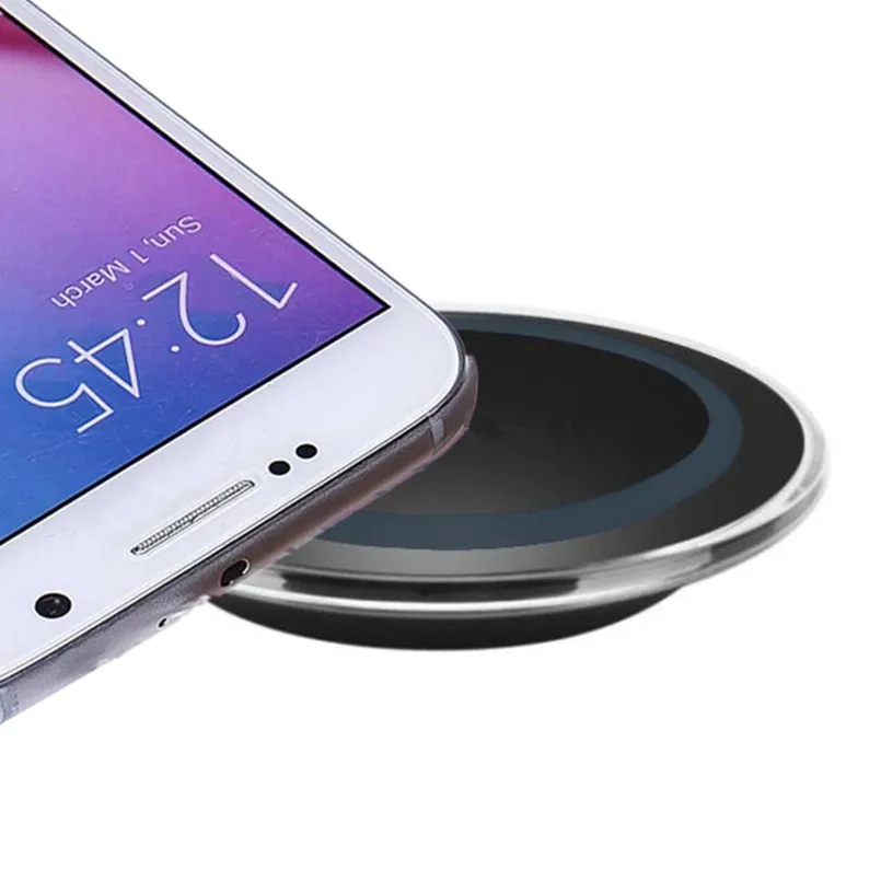 2019 New Arrival Qi Wireless Charging Charger Pad For Samsung Galaxy S7 Edge Mobile Phone