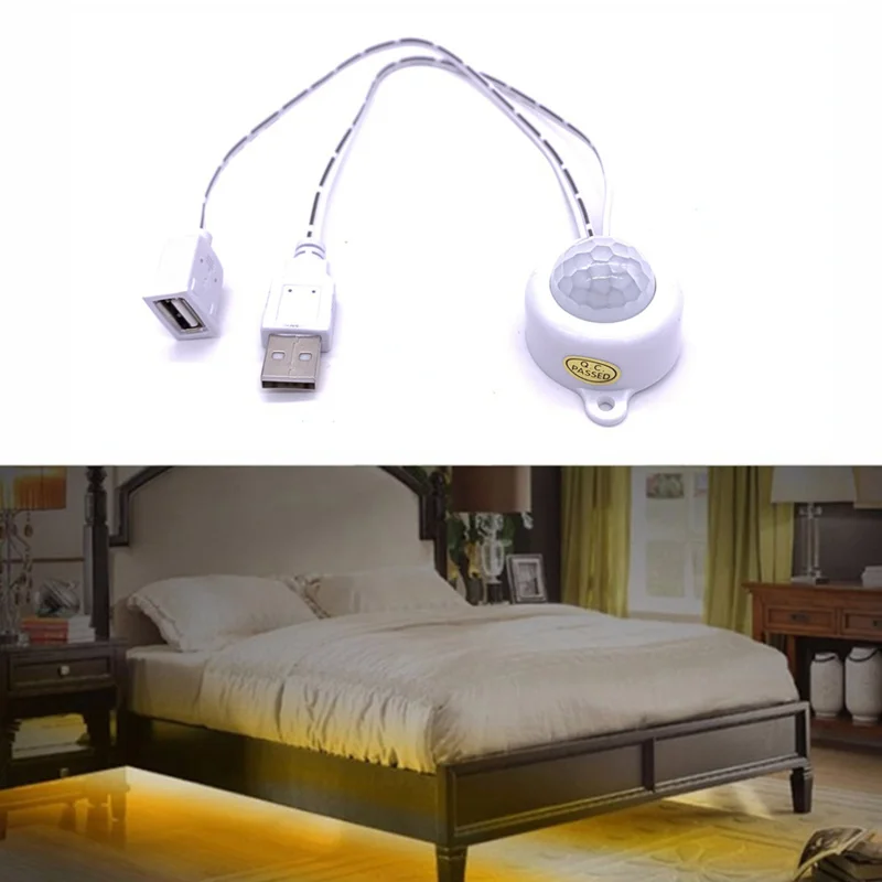 

DC 5V/12V/24V USB Body Infrared PIR Motion Sensor Switch Human Motion Sensor Detector Switch For LED Strip LED Light Strip
