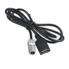 Coche de entrada de Audio Aux medios de comunicación de datos de enchufe de cable USB a USB adaptador de Conector para Toyota Corolla Prius Tacoma ► Foto 1/2