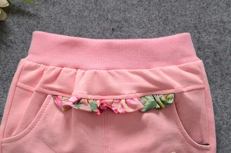 Новинка г., модные леггинсы на весну-осень, милые штаны с рисунком для девочек, штаны для маленьких девочек