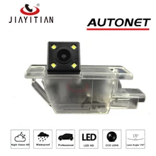 JIAYITIAN Câmara de Visão Traseira Para Peugeot 308 408 2013 2014 Citroen C4 CCD Câmeras de Visão Noturna 4LED de Backup Câmera Reversa