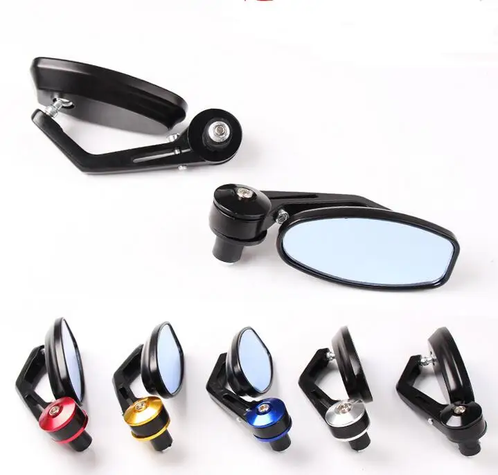 

1Pair 7/8" Bar End Rear Motorcycle Motorbike Scooters Rearview Mirror