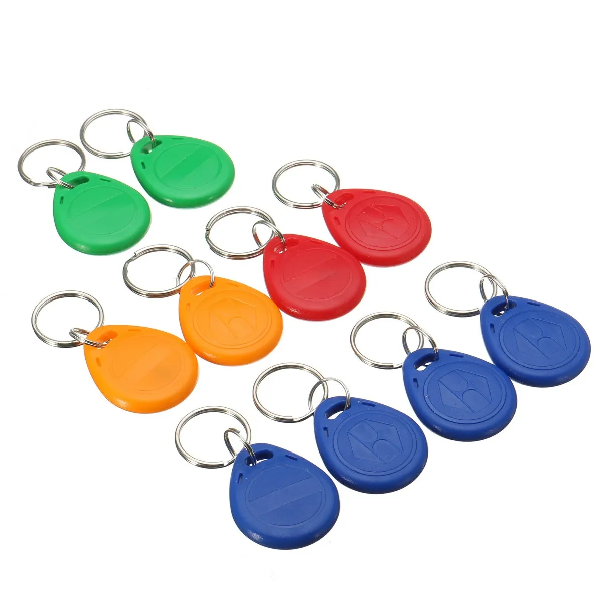 

10pcs Handheld 125KHz RFID ID cards keyfob EM4305 access control card Tag