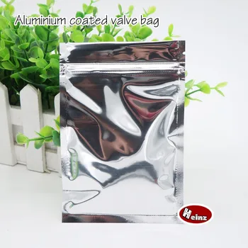 

14*20cm Opaque aluminium ziplock bag / Aluminum foil plastic pouch /Food storage packaging/Sealed bags. Spot 100/ package