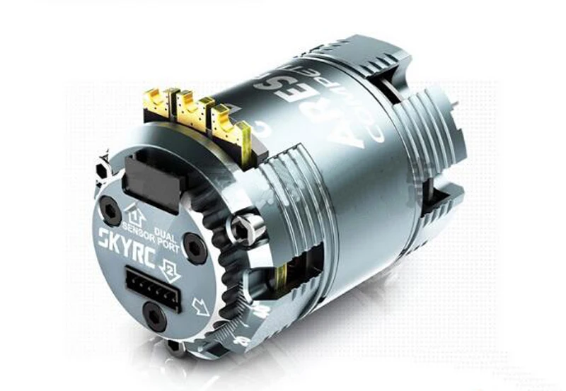 

1PC 540 Racing Motor 1/10 Brushless Motor T6 Aluminium Alloy CNC Metal Shell 5.5/7.5/9.5/13.5 T 6450/4700/3700/2860KV For RC Car