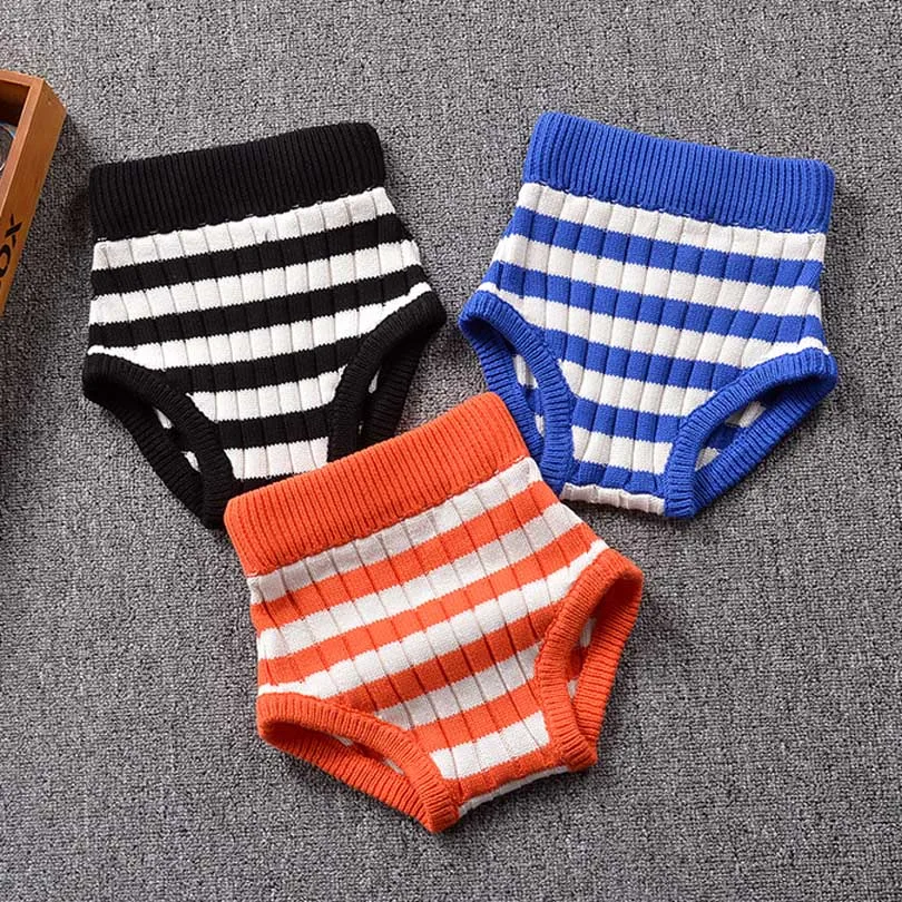 

2017 Spring Autumn Fashion Baby Girls High Waist Cotton Knitted Bloomers Shorts Girls Shorts Tracksuits PP Shorts For Children