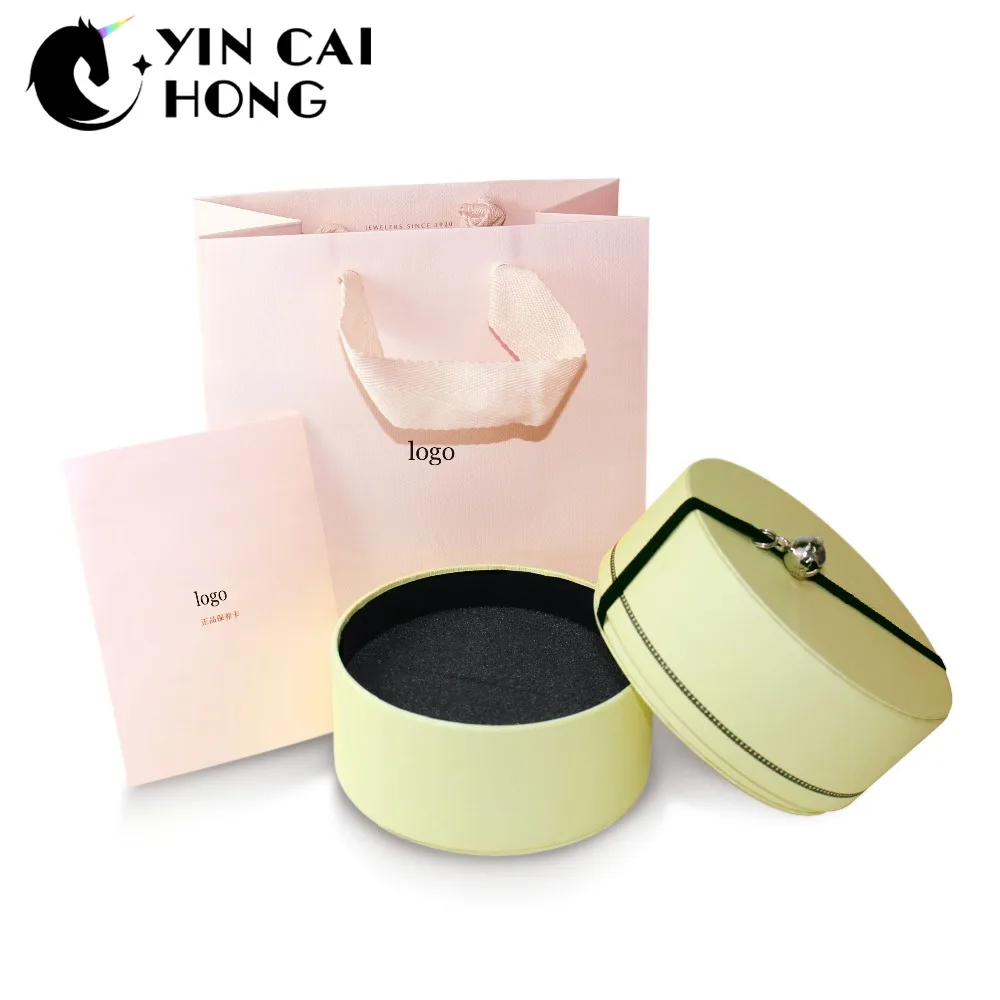 

YCH Temperament Fashion Luxury Brand Jewelry Care Knowledge Book Jewelry Storage Box Gift Bag Set Original Authentic