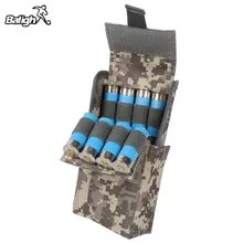 Охотничьи боеприпасы Сумка Molle 25 круглый 12GA 12 калибра боеприпасы, патроны перезарядить журнал патронташи сумки; набор новых