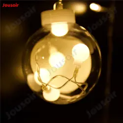 Романтический желание мяч светодио дный строки Теплый Белый Сад лампы для рождественской вечеринки праздник декоративные светильники CD50