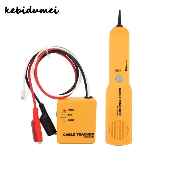 Kebidumei RJ11 Network Cable Telephone Tel Phone Wire Finder Tracker