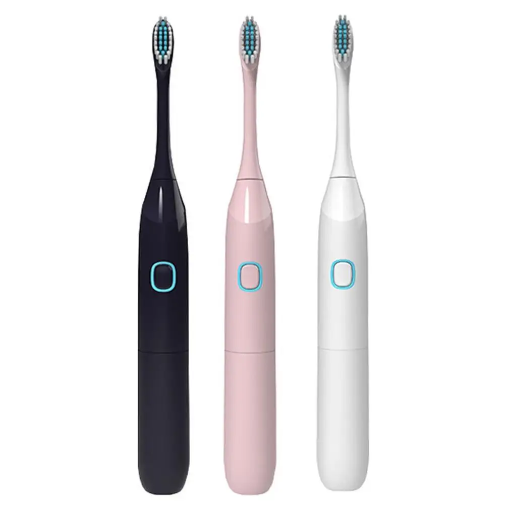 

Electric Toothbrush For Adults USB Sonic Rechargeable Teeth Brushes 3 Replacement Heads Smart Timer Waterproof Wireless Charging