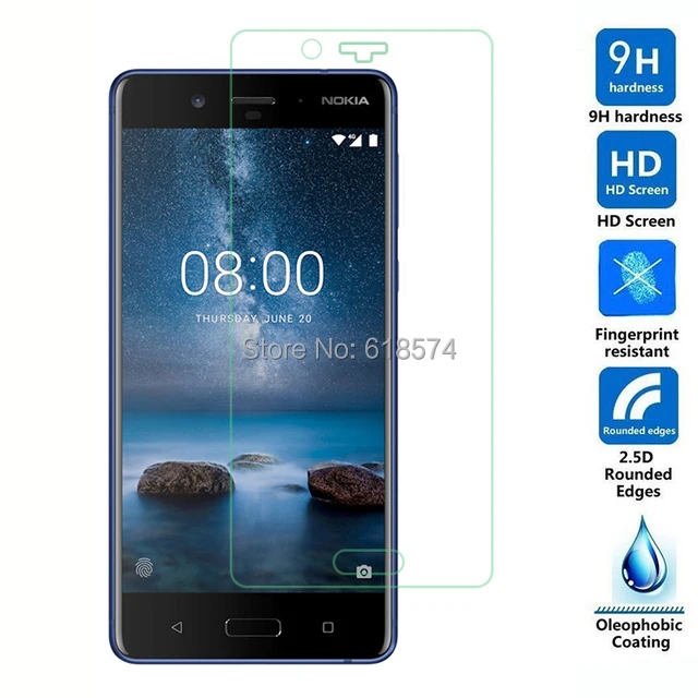 Для Nokia 8 закаленное стекло 9H Высококачественная защитная пленка