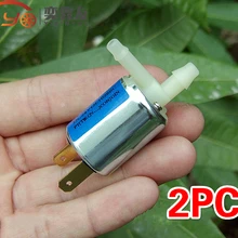 2 шт./лот DC24V электромагнитный клапан мини микро электрический водяной газовый клапан не рекомендуется нормально закрытый(6,5