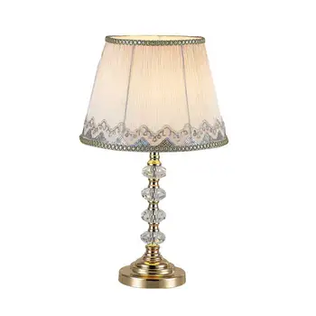 

Luxury European style crystal Table Lamps led lamps High-power E27 led lighting led desk lamps bedroom study E27 Table lamp Z20