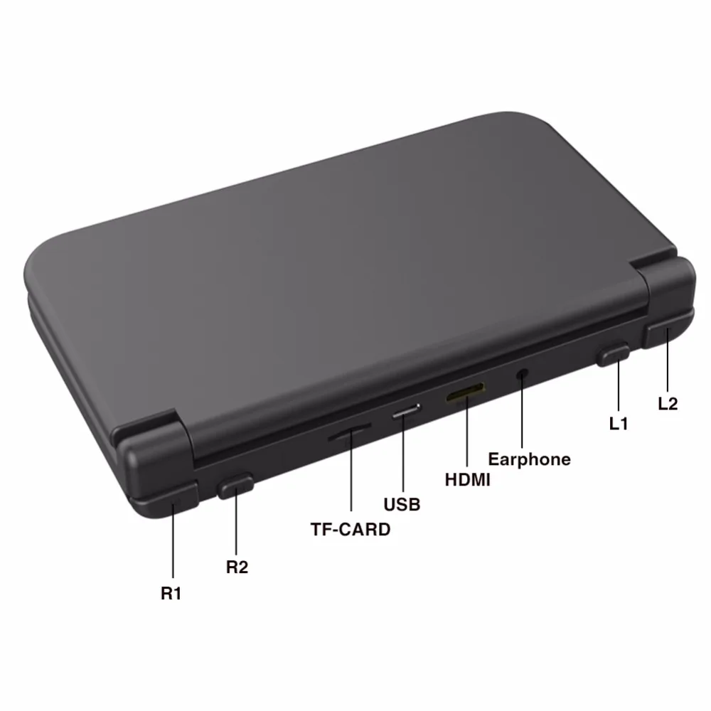 Новый GPD XD Plus геймпад планшетный ПК MediaTek MT8176 Четырехъядерный 4 ГБ ОЗУ 32 Гб ПЗУ