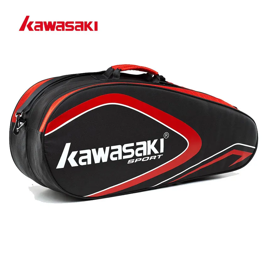 Brand Kawasaki Professional Badminton Racket Bag Double layer Large