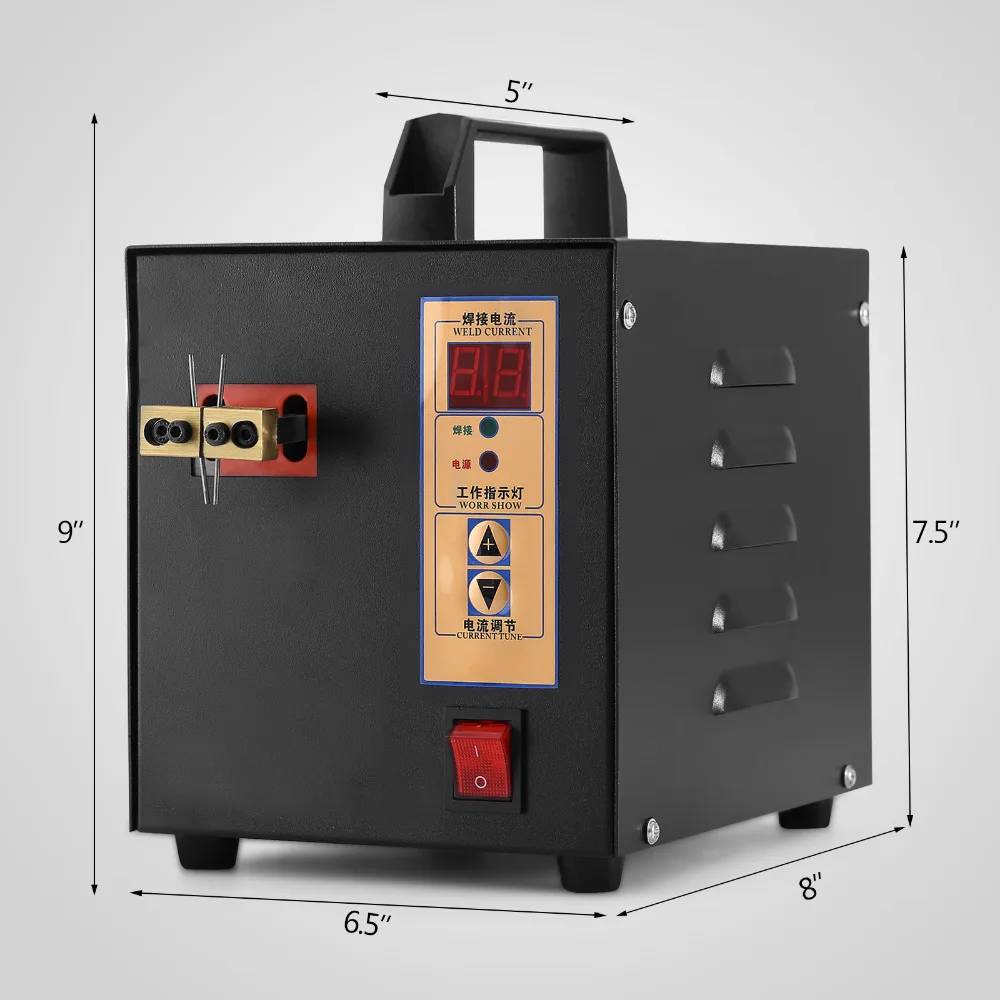 

VEVOR Spot Welder Machine Hand-held Pulse Spot Welder Battry spot welding for Mobile phone Battery